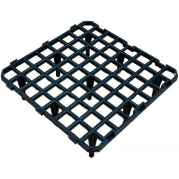 Решетчатый пол пластиковый, секция 25х25 см